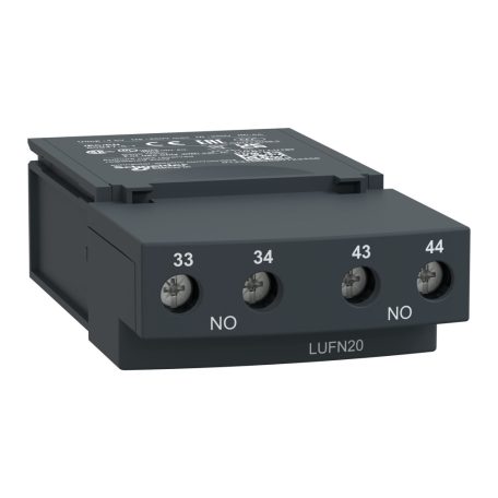 Segédérintkező funkciómodul helyére, NO+NO LUFN20