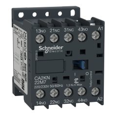 Segédkapcsoló 2 záró, 2 nyitó, AC, 50/60 Hz CA2KN22M7