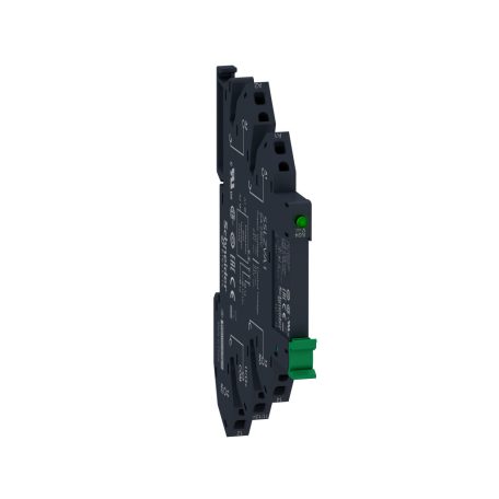 SSL komplett sorkapocs szilárdtestrelé foglalattal, DC kapcsolás, 1NO, 24...280VAC, 3,5A, 12VDC, rugós SSL1D03JDPR