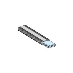 Szig. hajl. sín 24x5mm, hossz=1800mm LVS04746