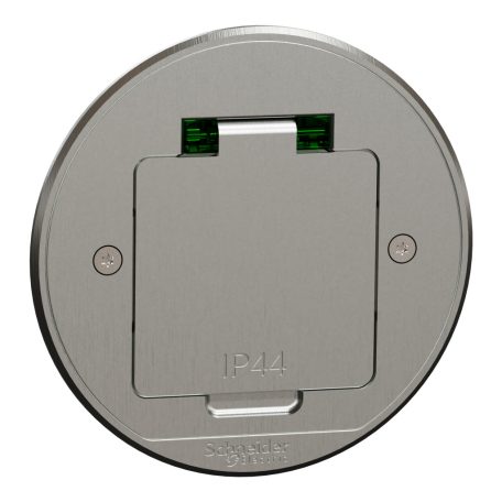 UNICA SYSTEM+ Padlócsatlakozó, kör alakú, fém, 2P+F csatlakozóaljzattal INS52101