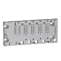   X80 hátlap, Ethernet, M580 PLC-hez, 4 I/O kártyahely, megerősített BMEXBP0400H