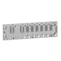   X80 hátlap, Ethernet, M580 PLC-hez, 6 I/O kártyahely, redundáns tápegységhez BMEXBP0602