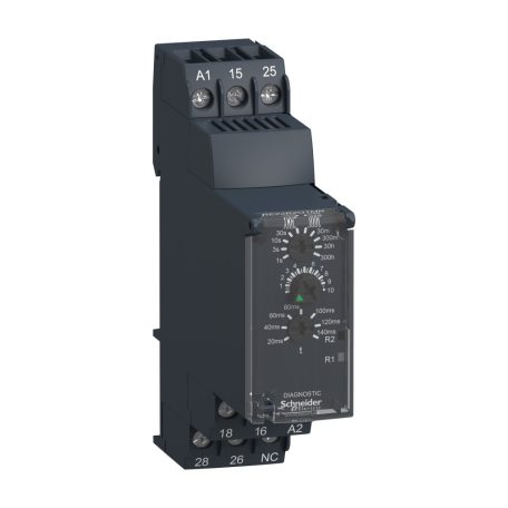 Zelio Time csillag-delta indító időrelé, Qt, 2CO, 8A, 24-240VAC/DC RE22R2QTMR