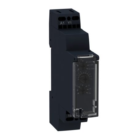 Zelio Time multifunkciós időrelé, 10 funkció, 1SSR, 700mA, 24-240 VAC/DC RE17LMBM