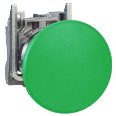   zöld nyomógomb Ø 22 -ombafejű Ø 40 - 1 NO - ATEX XB4BC31EX