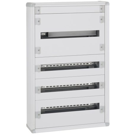 XL3 160 3 sor 72 mod DPX160, falonkívüli fém fali előszerelt elosztószekrény
