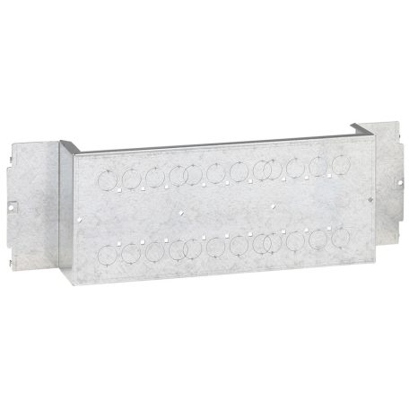 XL3 szerelőlap 600mm 1 v 2 DPX-IS 250-hez 24mod.