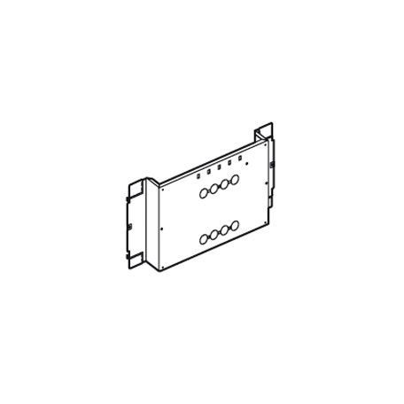 XL3 szerelőlap 850mm 1 v 2 DPX-IS 250-hez 36mod.