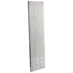  XL3 függőleges elválasztás hátsó sínekhez, 725mm mély