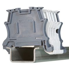 Viking3 végbak 6 mm osztástávolság csavarral nélkül