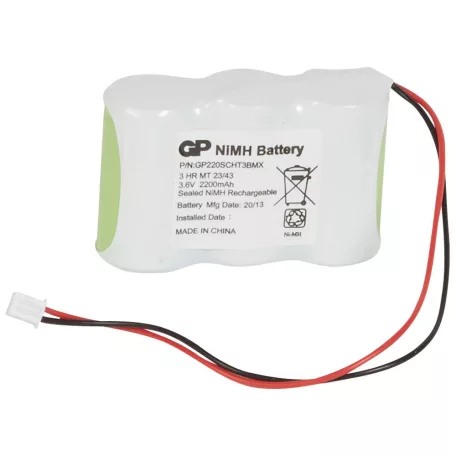 Legrand tartalékvilágítás akkumulátor NiCd 2 x 3,6 V - 2,2 Ah, kat. szám 661180/90, 662180/90 és 662560/61 -hez