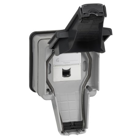 Plexo 66 RJ 45 informatikai csatlakozóaljzat, 1 x Cat.6 FTP