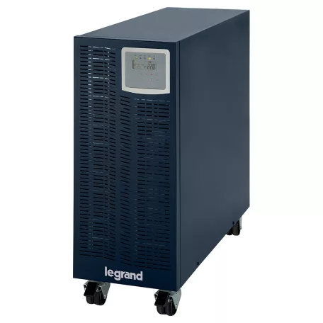 LEGRAND KEOR-S 10 kVA 8 perc BEM: 10mm2 KIM: 10mm2 RS232 SNMP szlot online kettős konverziós szünetmentes torony (UPS)