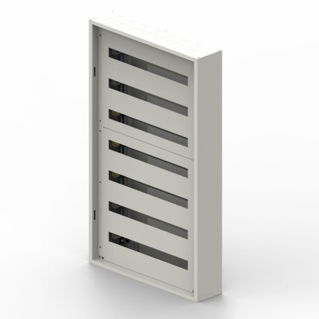 XL3 S 160 7 sor 252 mod fém fali előszerelt elosztószekrény