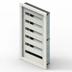   XL3 S 160 6 sor 144 mod fém süllyesztett előszerelt elosztószekrény