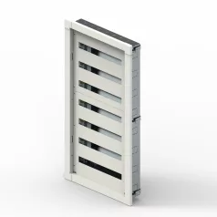   XL3 S 160 7 sor 168 mod fém süllyesztett előszerelt elosztószekrény