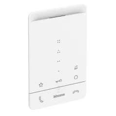   Bticino 2 vezetékes (SCS buszos) kaputelefon kiegészítő: Classe100 A16E - audio beltéri egység, kihangosított