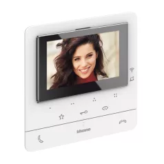   Bticino 2 vezetékes (SCS buszos) kaputelefon kiegészítő: Classe100 X16E - video beltéri egység + WiFi