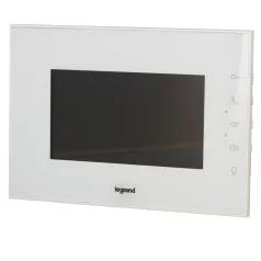   Legrand kiegészítő 2 vezetékes 7"-os FEHÉR beltéri egység