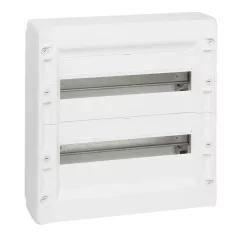   XL3 125 falon kívüli elosztószekrény 2 sor 36 modul, műanyag