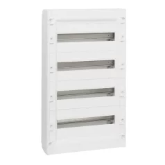  XL3 125 falon kívüli elosztószekrény 4 sor 72 modul, műanyag
