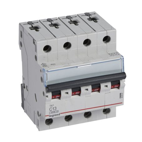 TX3 kismegszakító 4P C13 6000A/6kA BIC