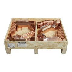   VX3 4000 gyári csatlakozó gyűjtősínek megtáplálására DMX3 1000/2000 fix forrásváltóval - 2 sín pólusonként
