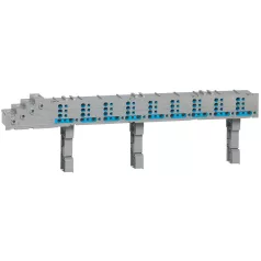 HX3 125 vízszintes elosztóblokk 454 mm széles