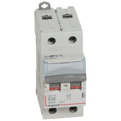 DX3-I terheléskapcsoló 2P 63A