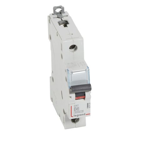 DX3 kismegszakító 1P B6 6000A/10kA