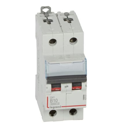 DX3 kismegszakító 2P B10 6000A/10kA