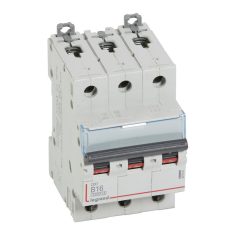 DX3 kismegszakító 3P B16 6000A/10kA