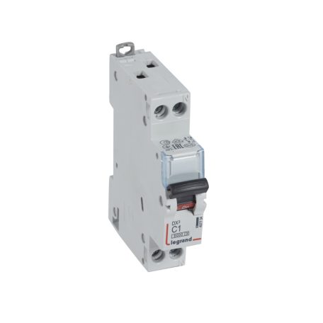DX3 kismegszakító 1P+N C1 6000A/10kA