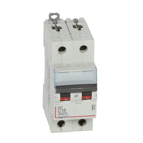 DX3 kismegszakító 2P C16 6000A/10kA