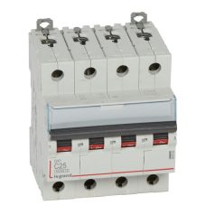 DX3 kismegszakító 4P C25 6000A/10kA