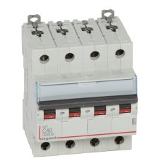 DX3 kismegszakító 4P C40 6000A/10kA