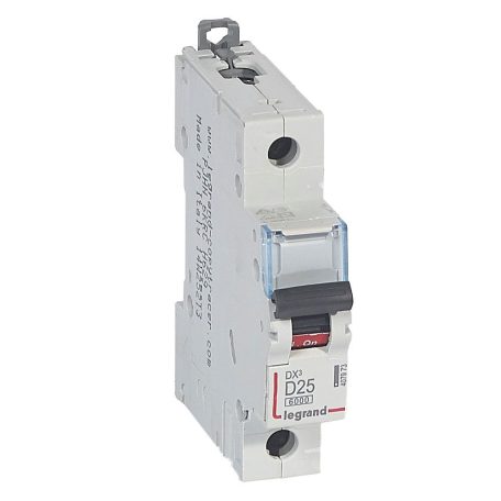 DX3 kismegszakító 1P D25 6000A/10kA