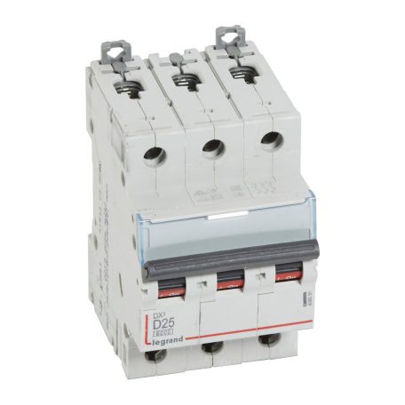 DX3 kismegszakító 3P D25 6000A/10kA
