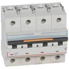 DX3 kismegszakító 25kA 4P 400V~ C40