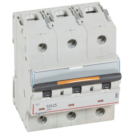 DX3 kismegszakító 25kA 3P 400V~ MA25