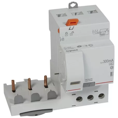 DX3 áramvédő relé 3P 400V~ A 63A 300mA
