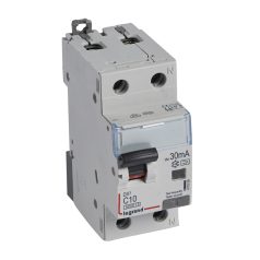   DX3 1P+N kombinált áram-védőkapcsoló C10 6000A / 10kA 30mA A típus