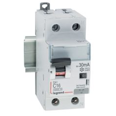   DX3 1P+N kombinált áram-védőkapcsoló C13 6000A / 10kA 30mA A típus