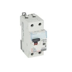   DX3 1P+N kombinált áram-védőkapcsoló C40 6000A / 10kA 30mA A típus