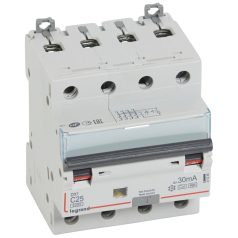   DX3 4P  kombinált áram-védőkapcsoló C25 6000A / 10kA 30mA A-Hpi