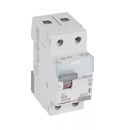 TX3 áram-védőkapcsoló 2P 40A 100MA A
