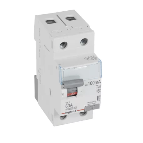 TX3 áram-védőkapcsoló 2P 63A 100MA A
