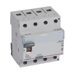TX3 áram-védőkapcsoló 4P D 63A 30MA A