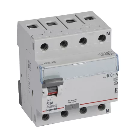 TX3 áram-védőkapcsoló 4P D 63A 100MA A